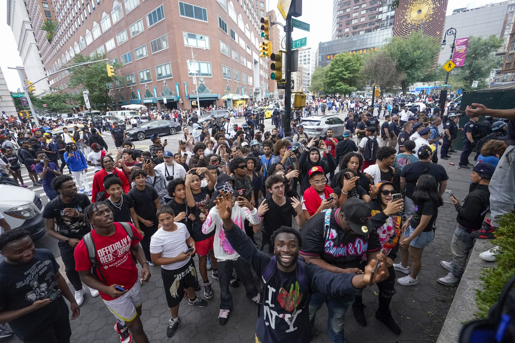 Union Square Crowd